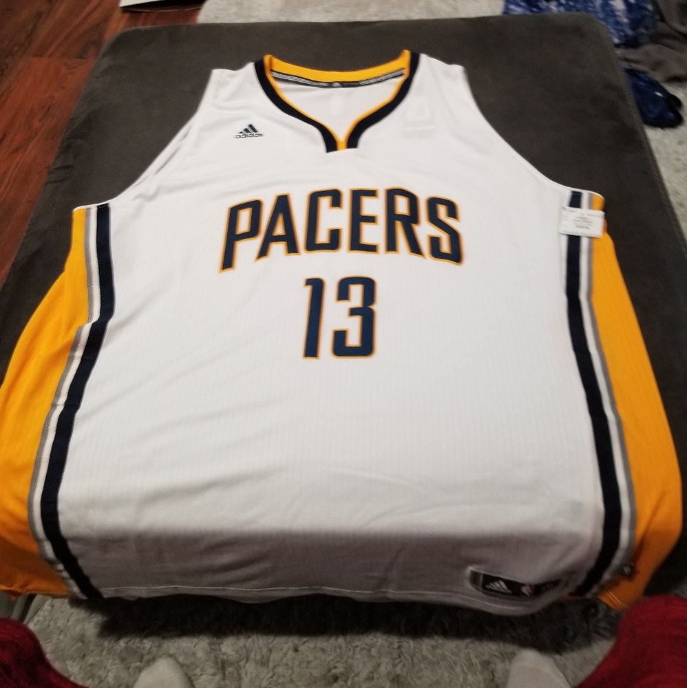 Authentic Paul George #13 Pacers Jersey 4xl